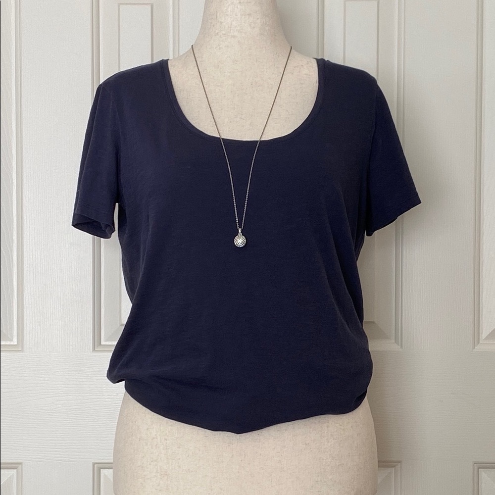 Theory Scoop Neck Tee